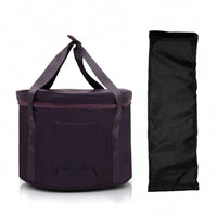 Crystal Bowl Carrying Bag Thick Sound Bowl Bag Lightweight Carrier for Instrumentalists, Travel, Studio