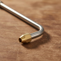 Angled Pressure Washer Lance Metal Pressure Washer with Quick Connect Spray with Brass Nozzle for Patio Cleaning