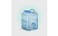 Square Water Bucket Water Storage Bucket Wear-Resistant Container for Kitchen