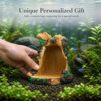 Handmade Resin Tree Hole Micro Landscape Ornament for Aquariums and Gardens