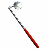 Telescopic Inspection Mirror Long-Lasting Stainless Steel Telescoping Inspection Mirror Hand Tool Portable Distortion-Clear