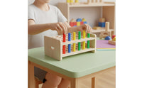 Wooden Scissors Storage Rack Wood Scissors Storage Rack Unfinished Wooden Desktop Organizer for Crafters, Classroom