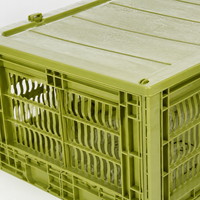 collapsible storage crates