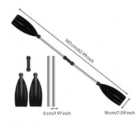 Aluminum Alloy Paddle Connecting Sections Outdoor Athletic Gear