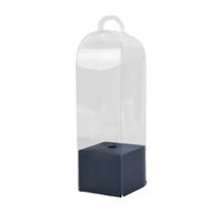 Easy Carry Handle Single Bloom Box Elegant Design Single Flower Gift Box Reusable for Florists, Mother's Day, Anniversary, Birthday