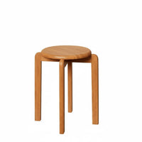 Space Saving Stacking Pinwheel Stool Minimalist Design Stackable Round Chair Versatile Use Household Furniture Stable & Sturdy for Homeowners, Students, Dining Room, Kitchen, Apartment, Classroom