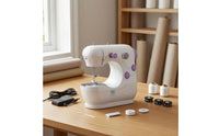 Mini Tabletop Sewing Machine Foot Pedal Home Appliance