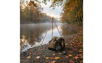 Fishing Tripod Stable Fishing Rod Tripod with Multiple Rod Slots Heavy Duty for Anglers