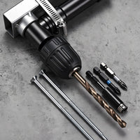 Right-Angle Drill Attachment ABS Stainless Steel 90 Degree Drill Attachment 90-Degree Adapter Ergonomic