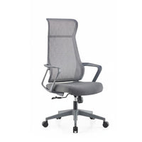 Reclining Function Ergonomic High-Back Chair Support Rolling Ergonomic Chair with Headrest Height Adjustable Computer Seat 360-Degree Swivel for Telecommuting Workers, Students, Gamers, Workstation, Study Room, Gaming Setup