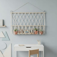 Stuffed Creature Storage Net Hand-Woven Wall Hanging Toy Net Wall Hanging Stuffed Creature Storage Large Capacity for Children