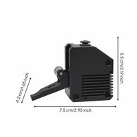 Double Gear Filament Drive Hardened Steel Gears Dual Gear Filament Feeder High Efficiency Feeding