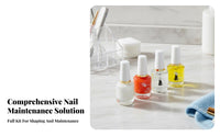 Complete Nail Maintenance Box Beginner Approachable Manicure Tools Multi-Functional Individual Maintenance Item for Beginners, Home Users, Manicuring