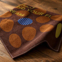 American Retro Dustproof Microwave Oven Cover Cloth for Kitchen Appliances