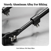 Universal Fit Cycle Rear Rack Easy Installation Rear Bike Rack Rust-Proof Seatpost Mount Cargo Carrier Heavy Duty for Commuting, Touring, Mountain Biking, Shopping