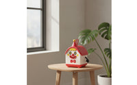Clown Piggy Bank Plastic Piggy Bank Currency Container Openable Savings Box Educational for Children, Bedroom, Nursery