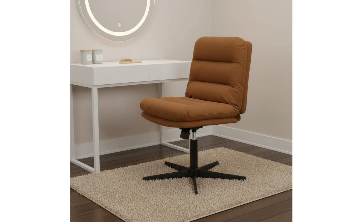 Adjustable Height Study Chair Comfortable Modern Computer Chair Ergonomic Backrest Home Furniture for Students, Women, Bedroom, Dorm Room