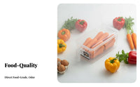 Stackable Produce Crisper Crispness-preservingKeeping Refrigerator Container