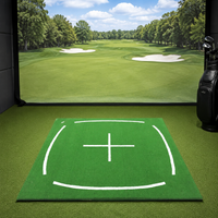 golf hitting mat