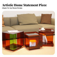 Multi-Functional Wheeled C-Table Modern design Household Furniture Built-in Storage Tray Stand Space-Saving Design for Apartment Dwellers, Remote Workers, Living Room, Bedside, Sofa Side, Small Spaces