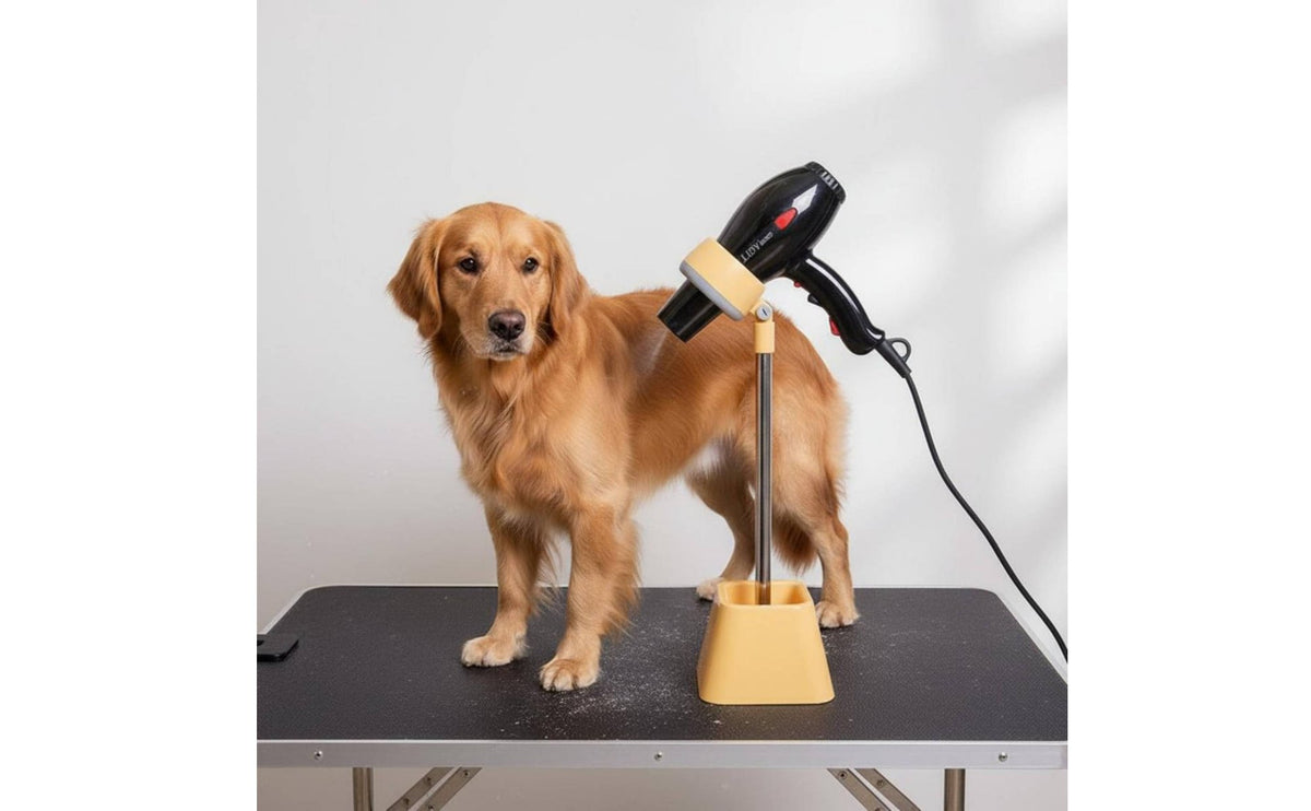 Pet Hair Dryer Stand Stable Base Dog Blow Dryer Stand Universal Fit Sturdy Duty