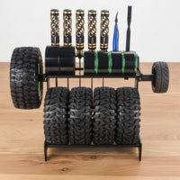 RC Car Wheel Holder Open Frame RC Wheel Organizer for Repair Corners, Garages