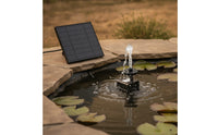 No Electricity Needed Solar Fountain Pump Adjustable Fountain Pump with Solar Panel Low-Maintenance Stable for Birdbaths