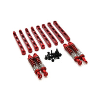 Tie Rods with Shock Absorbers Aluminum Damper Kit Lightweight Chassis Support Parts for RC Hobbyists