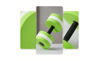 Water Aerobics Dumbbells Lightweight Water Dumbbell Dense Foam Dumbbell for Swimmers