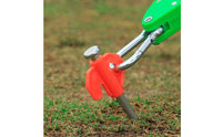 20 Pieces Tent Stake Kit with Case Flat Head Steel Tent Stakes with Puller Strong Ground Anchors for Campers, Backpackers, Camping, Beach, Backyard