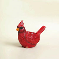 Cardinal Planter Textured Bird Planter Plant Pot Indoor Flowerpot Vibrant for Succulent Enthusiasts, Windowsill, Shelf
