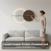 Modern Design LED Light-up Painting Minimalist Design 3D LED Wall Art Easy to Hang Backlit Wall Decor Adjustable Brightness for Interior Designers, Homeowners, Gift Givers, Living Room, Bedroom, Hallway, Entryway