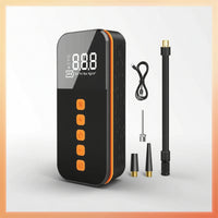 Rechargeable Portable Tire Inflator with LED Light Cordless Tire Inflator with LED Light Mini Easy to Operate for Drivers, Travel, Garage