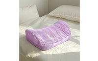 Contoured Air Pillow Breathable Neck Pillow Ventilated Support Cushion Ergonomic for Sleeping