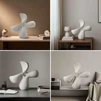Abstract Sculpture Aesthetic Tabletop Sculpture Geometric Statue for Art Lovers, Living Room, Office