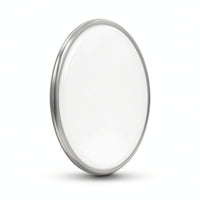 2 Pieces Polyester Drumhead 6-Inch Drumhead with Aluminum Hoop Transparent Tom Head for Drummers, Rehearsal Rehearsal