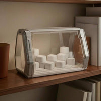 Space Capsule Display Case Compact Display Case Rectangular