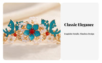 Traditional Chinese Hair Accessory Elegant Chinese Design Hair Crown Traditional Chinese U-Shaped Hairpin Beautiful Design