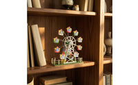 Musical Observation Wheel Vintage-Style Observation Wheel with Musical Box Nostalgic Ornament for Office