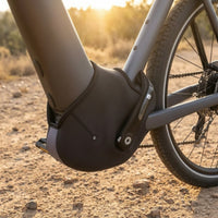 Splashproof Electric Bicycle Motor Cover Dustproof Electric Bike Motor Sleeve Scratch-Resistant Guard Cover Tailored-Fit for Outdoor Parking