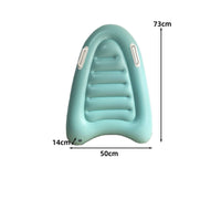 Swim Buoy with Handles Easy-Grip Inflatable Swim Board Inflatable Kickboard Soft Buoyant for Children, Pool, Water Play