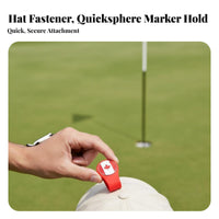 Clips to Hat Ball Position Clip Strong Attraction Ball Marker Clip Variety of Designs Golf Reachory Lightweight Design for Women, Adults, Bags
