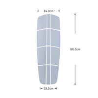 12 Pieces Surfboard Traction Pad with Anti-Slip Surfboard Deck Traction Pad Trimmable Sheet for Surfers