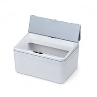 Desktop Bin Compact Desktop Storage Bin Sleek Touchless Trash Can for Office Workers, Nightstand