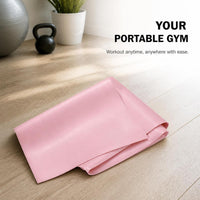 Resistance Bands for Yoga, Pilates, Strength Training, Stretching, and Physical Therapy - Elastic Exercise Bands for Men and Women