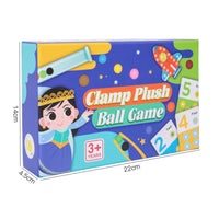 Clamp and Sort Game Fine Motor Skills Soft Ball Sorting Toy Educational