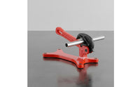 Yoke Pipe Vise Rapid Adjust Portable Pipe Holding Vise Ergonomic Long Handle Clamping Device for Plumbers,