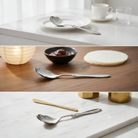 Shell-Shaped Spoon Scalloped Shell Spoon Food-Grade Decorative for Dessert, Afternoon Tea