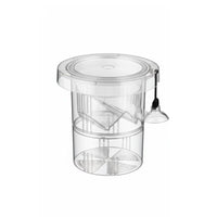 Aquatic Breeder Box High Clearness Buoyant Aquatic Breeding Box Removable Divider Multifunctional for Aquarists