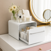 Small Pull Out Drawers for Cabinets, Carbon Steel Drawer Organiser, Kitchen Storage Drawers, Surface Mount Pantry Organiser
